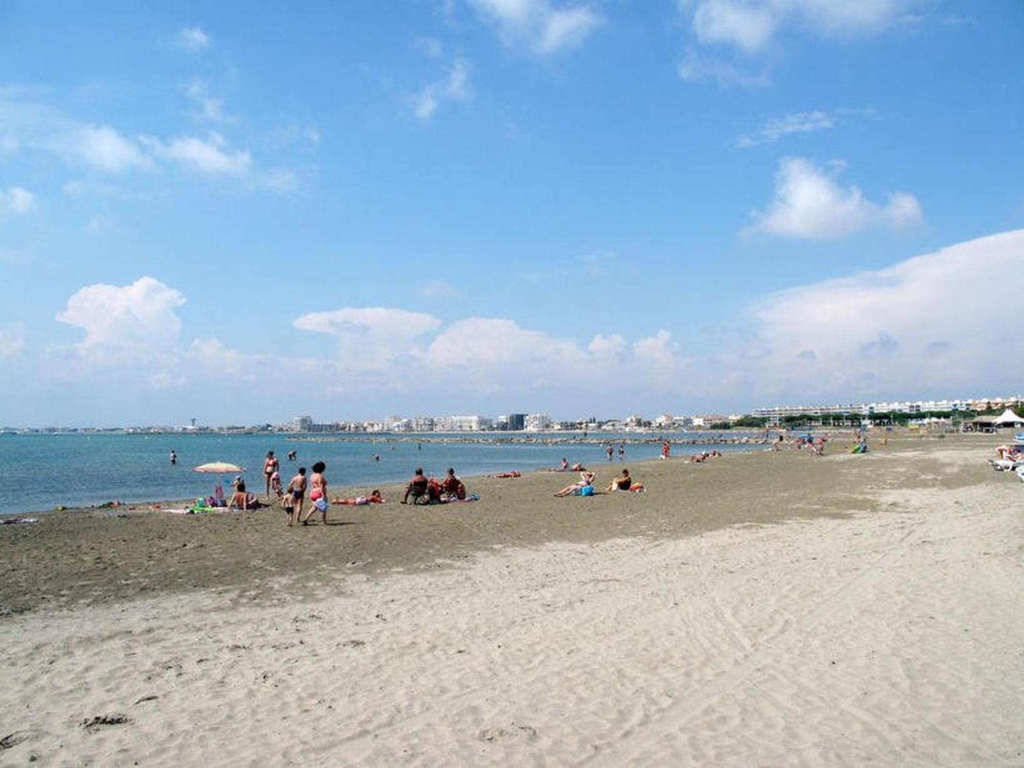 Studio Confortable 3/4 Pers, 100M Plage, Parking Prive Au Grau-Du-Roi - Fr-1-307-20 勒格罗-迪鲁瓦 外观 照片