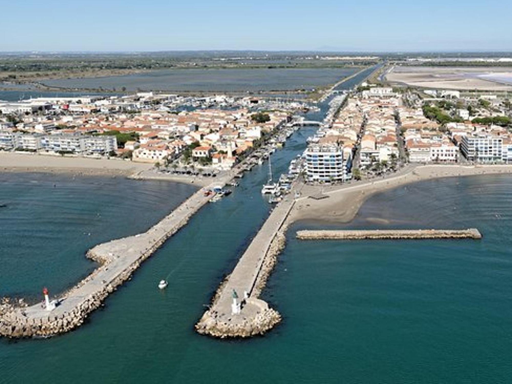 Studio Confortable 3/4 Pers, 100M Plage, Parking Prive Au Grau-Du-Roi - Fr-1-307-20 勒格罗-迪鲁瓦 外观 照片