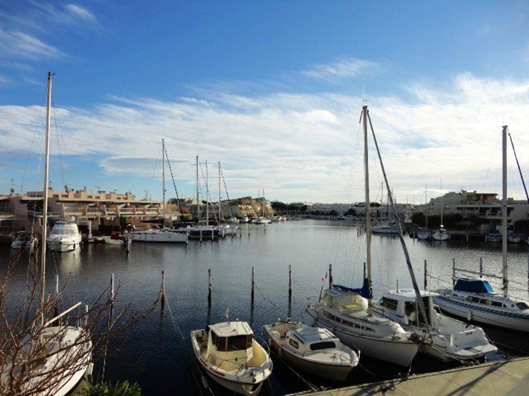 Studio Confortable 3/4 Pers, 100M Plage, Parking Prive Au Grau-Du-Roi - Fr-1-307-20 勒格罗-迪鲁瓦 外观 照片
