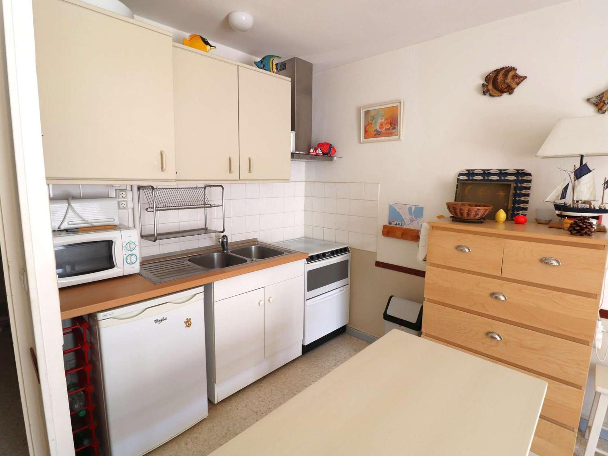 Studio Confortable 3/4 Pers, 100M Plage, Parking Prive Au Grau-Du-Roi - Fr-1-307-20 勒格罗-迪鲁瓦 外观 照片